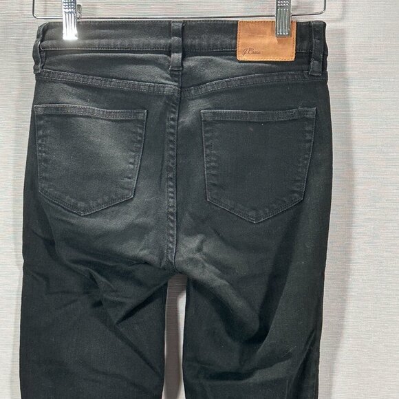 J Crew Jeans Womens 26 Lookout HIgh Rise Skinny Black Cotton Stretch Pockets - Picture 7 of 10